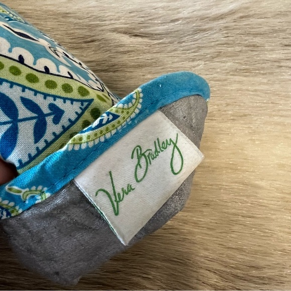 VERA BRADLEY Bermuda Blue 2005 Hot Tools Flat Curling Iron Travel Case Paisley - Picture 7 of 9